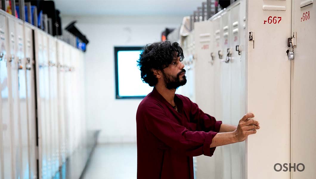 Lockers and Shuttle in the Osho International Meditation Resort Lockers and Shuttle in the Osho International Meditation Resort